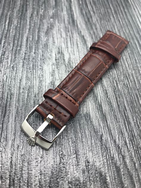 rolex leather strap original|genuine rolex strap.